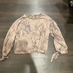 Cute tie die sweater